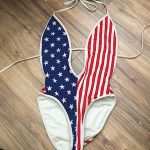 American flag one piece